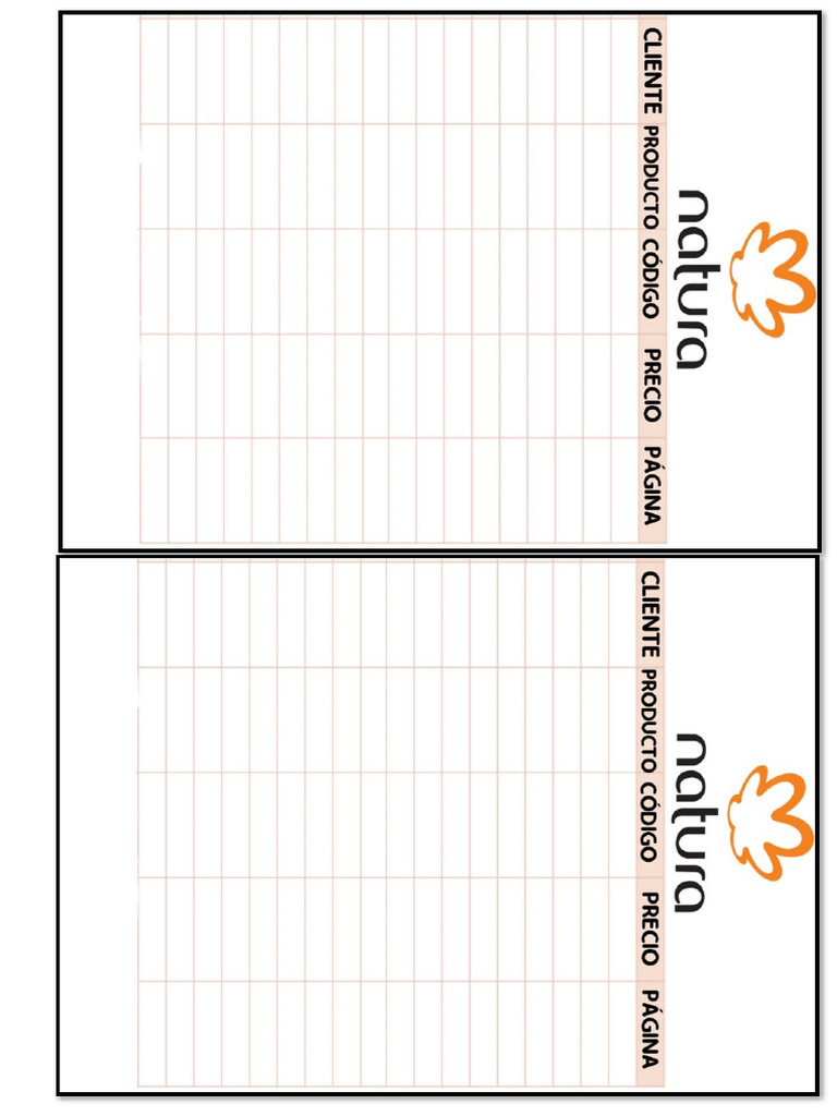 Planilla Natura | PDF