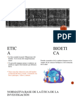 Lineamientos Éticos y Bioéticos de La Investigación