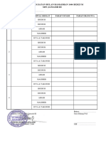 Format Agenda Kegiatan Ramadhan 1444 H SDN Jatiasih III 1