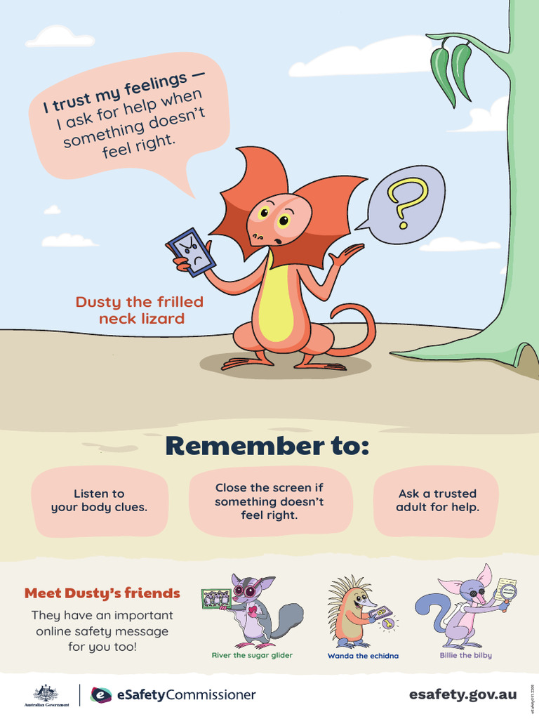 Esafety 5-8 Strategy A3 Posters Digital | PDF | Consumer Electronics ...