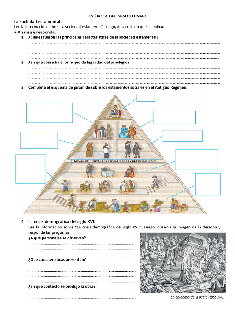 La Época Del Absolutismo | PDF | Ciencias Políticas | Economias
