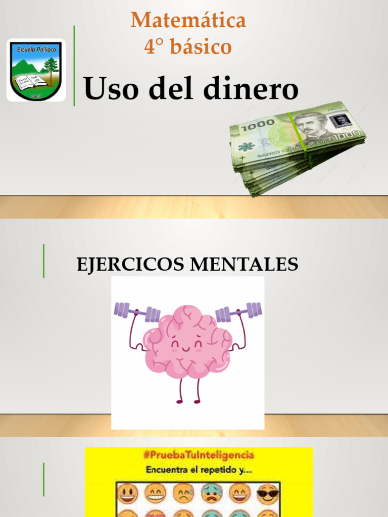 Actividades sobre el uso del dinero | PDF