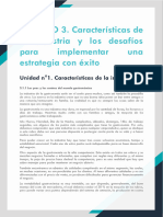 Módulo 3 - Características de La Industria y Los Desafíos para Implementar Una Estrategia Con Éxito