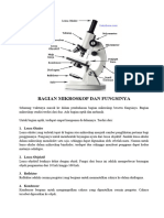 Bagian Mikroskop Dan Fungsinya