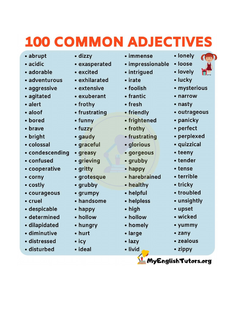 COMMON ADJ visual data 4
