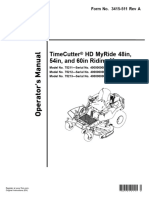 TimeCutter®HDMyRide48in, 54in,and60inRidingMower