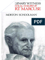 Schoolman, Morton (1980) - The Imaginary Witness. The Critical Theory of Herbert Marcuse