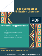 Introduction - The Evolution of Philippine Literature