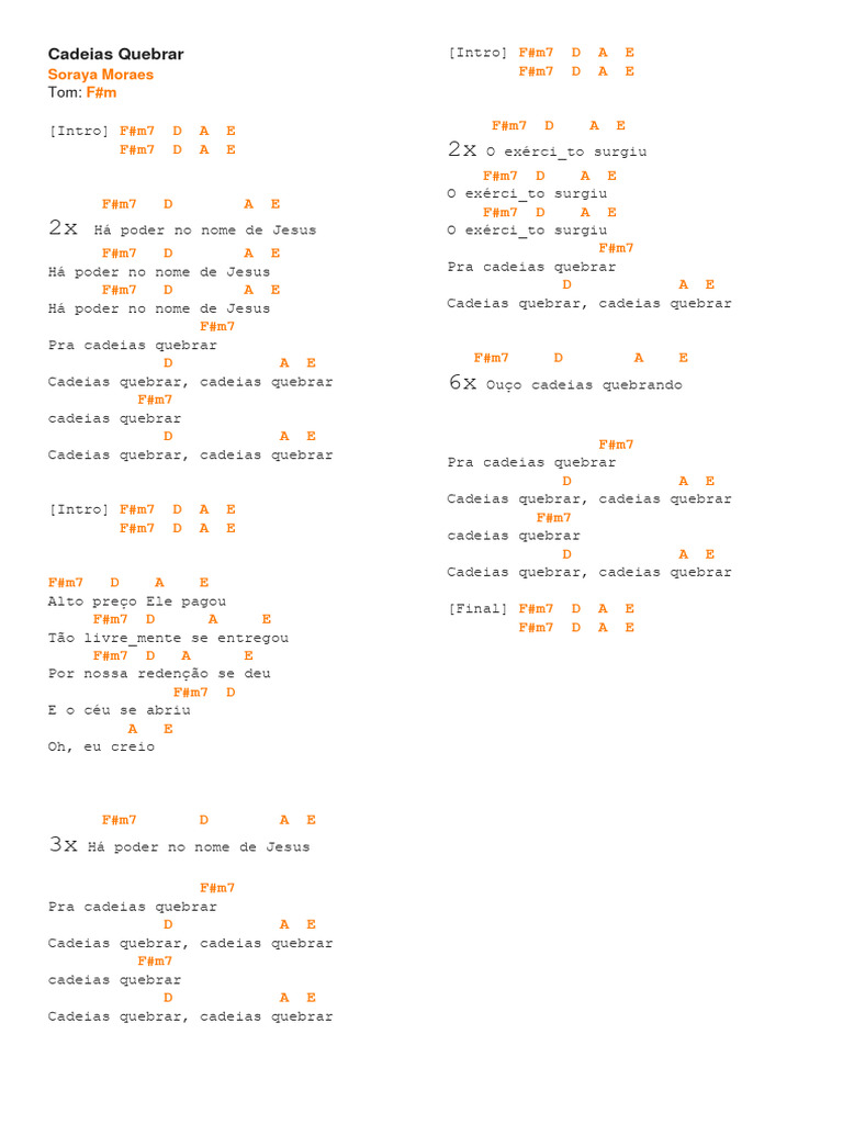 Cadeias Quebrar Soraya Moraes PDF
