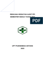 Rencana Audit PPI PKM Antang Semester 2 Tahun 2023