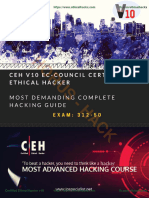 CEH v10 EC Council Certified Ethical Hacker Complete Training Guide With Practice Labs Exam 312 50