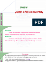 Unit 2 - Ecosystem and Biodiversity
