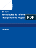Eii 414 Tecnologías de Información e Inteligencia de Negocios