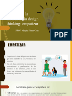 Aplicamos La Metodología Design thinking-EMPATIZAR