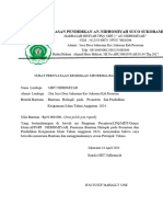 Format 4 Contoh Surat Pernyataan Kesediaan Menerima Bantuan - Akoenk '97