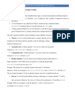 Boolean Algebra and Logic Gates