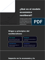 Que Es El Modelo Económico Neoliberal