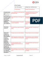 Appendix A - Communication Plan Template