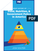 A Brief History of Food Nutrition and Government Policy in America 2017