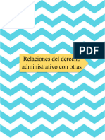 D. Administrativo. Gómez Karime - Relación Del Derecho Administrativo Co Otras Ramas Del Derecho