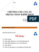 Chương VIII Cơ cấu phẳng toàn khớp thấp