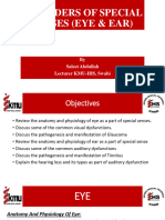 Patho-II Lecture-IV Disorders of Special Senses(Eye & Ear)