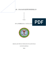 Modul Dasar2 Kependidikan - Eva Febriana C Gulo