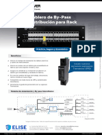 Tablero de Bypass y Distribución para Rack