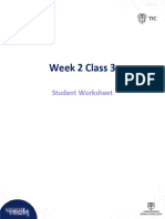 W2 C3 Student Worksheet