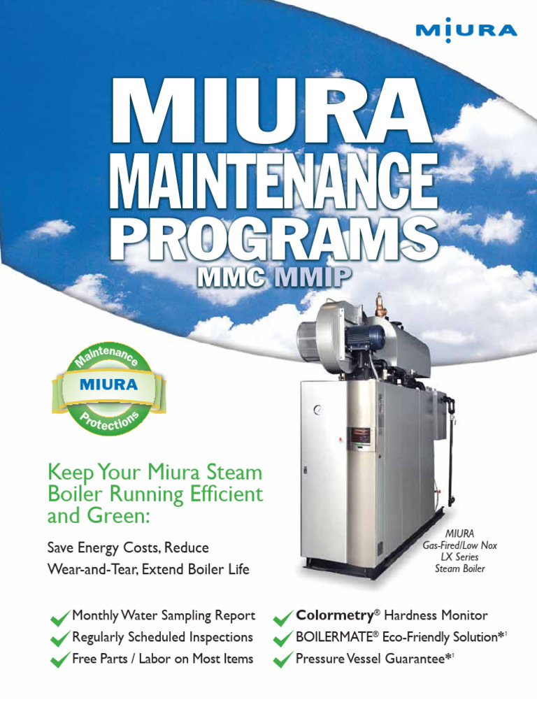 Miura Mmcmmipbrousfinal Pdf Boiler Energy Technology