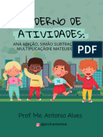 Caderno de Atividades:: Prof. Me. Antonio Alves