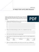 Revised Saving Inventory Assessment | PDF | Mean | Behavioural Sciences