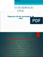 Presentacion Ley de Servicio Civil