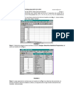 Medidas de Centralizacion - SPSS