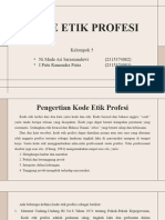 Kode Etik Profesi - Kelompok 5