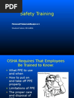 PPE Training and Safety Standards Guide | PDF | Personal Protective ...