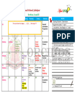 Grade-8 April Planner