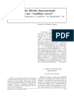 A Aplicação Do Direito Internacional Humanitário Nos Conflitos Novos