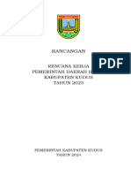 Rancangan RKPD Kabupaten Kudus 2025