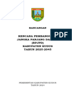 Rancangan RPJPD Kabupaten Kudus Tahun 2025-2045