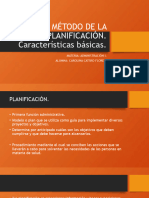 Método de La Planificación