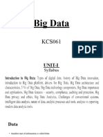 BigData Unit-1