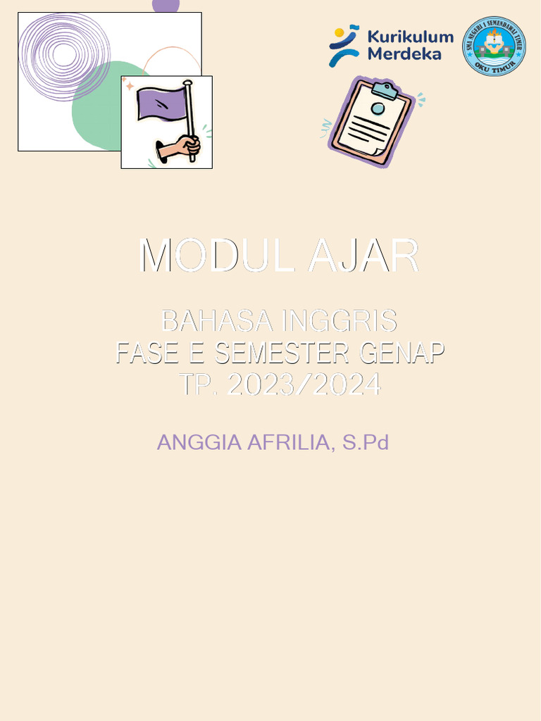 Modul Ajar Procedure Text | PDF