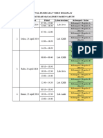 Jadwal Pembuatan Roleplay Reg ABC