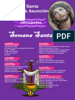 Programa de Semana Santa 2024