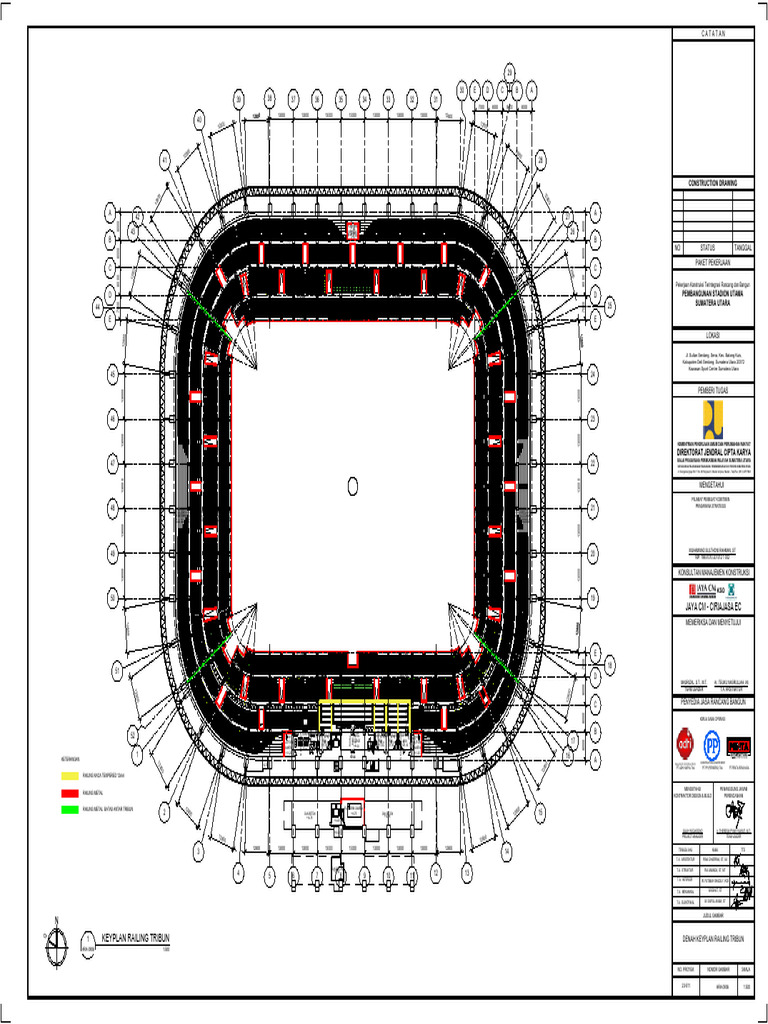 Railing dan Box di Stadion Utama | PDF