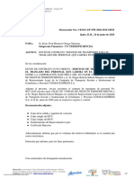 Para: Subgerente Financiero - UN TERMOPICHINCHA Asunto