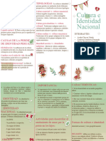 Triptico Cultura e Identidad Peruana