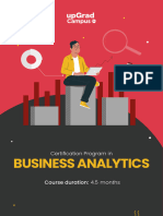 Upgrad Campus - Business Analytics Brochure