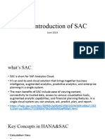 Brief Introduction of SAC